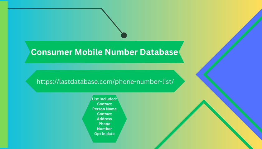 Consumer Mobile Number Database