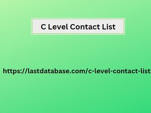 C Level Contact List