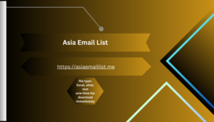 Asia Email List
