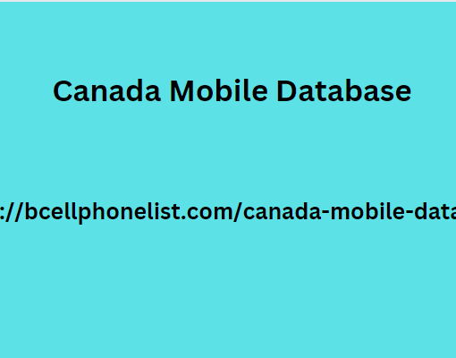 Canada Mobile Database